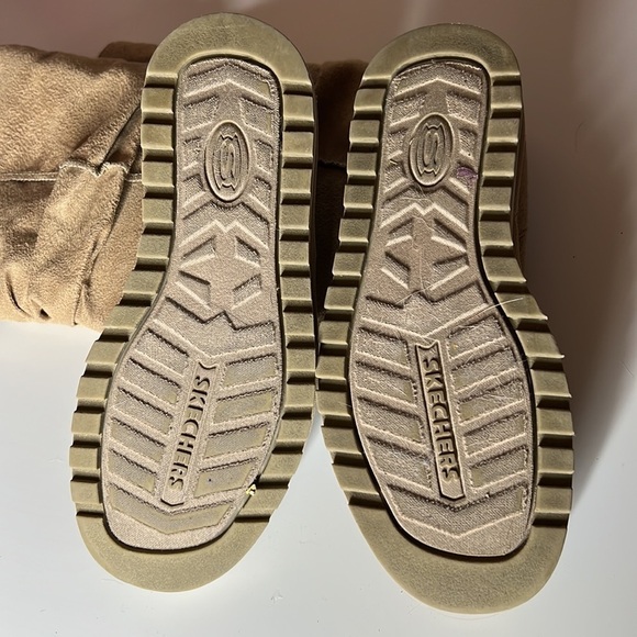 Skechers Womens Australia Tan Faux Fur Shearling Snow Winter Boots 46679 size 7 - Picture 7 of 8